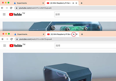 密技！開啟 Chrome 頁籤上的喇叭控制器，透過頁籤就可快速的關閉網頁中的音效
