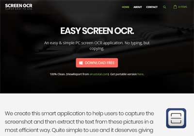 [軟體] EASY SCREEN OCR 圖片內容一掃即成純文字，省去自己KEY IN時間