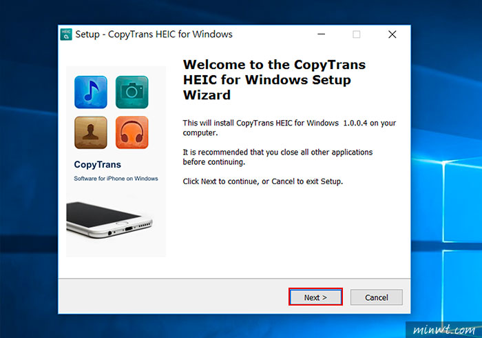 梅問題-CopyTrans HEIC for Windows 讓 Windows也可瀏覽HEIC檔縮圖與轉存JPG檔