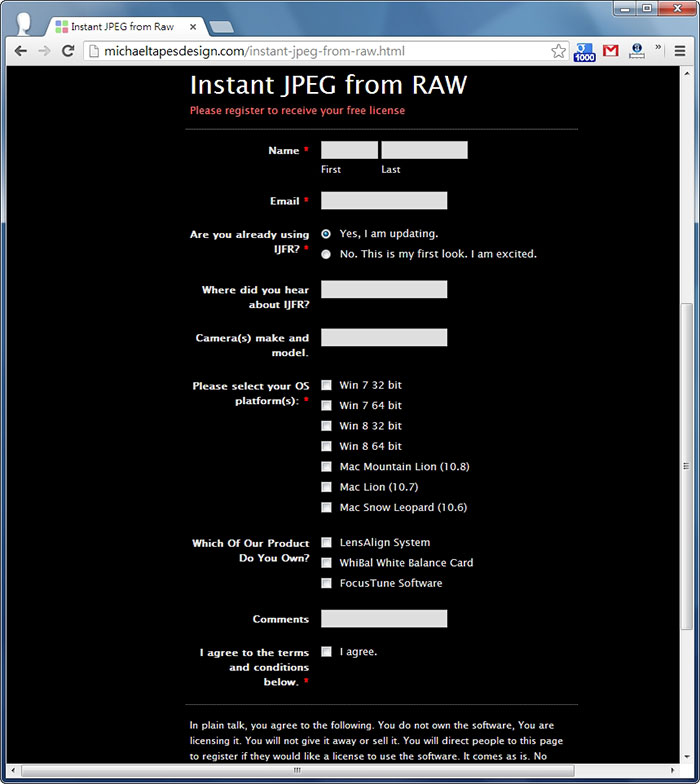 梅問題-影像工具－《Instant JPEG from RAW》 批次快速將RAW檔轉JPG檔