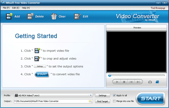 [PC]iWisoft Free Video Converter萬用影音編輯與轉檔工具