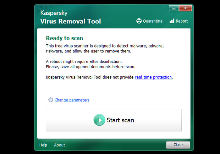 梅問題－KASPERSKY VIRUSE MOVAL TOOL卡巴斯基免安裝版！立即掃描！