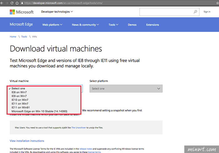 梅問題－微軟官方Windows7/8/10作業系統虛擬檔免費下載