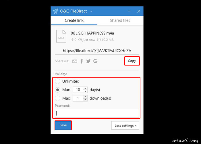 梅問題－O&O FileDirect免上傳，直接點對點傳送大檔給朋友