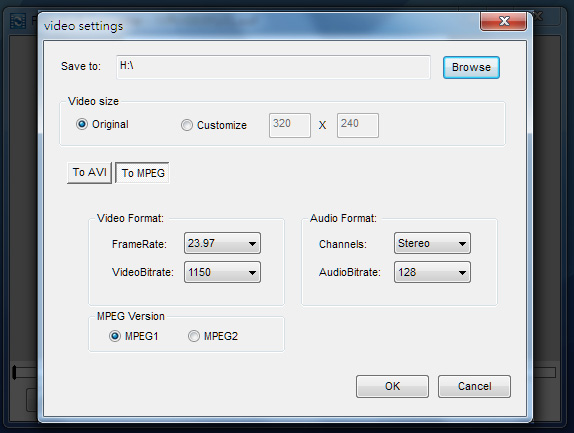 梅問題－PC-SWF Converter將SWF檔轉AVI/MPEG影音檔