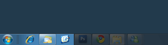 [PC]Windows 7工作列左下顯示桌面圖示