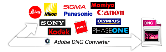 Photoshop教學－Adobe DNG Convert支援上百種RAW檔轉換工具