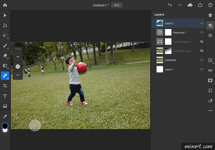梅問題-Adobe Photoshop iPad版，終於正式上架到Apple Store上囉！