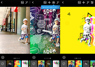 Adobe Photoshop Camera APP 用手機也能將影像，輕鬆的套用各種酷炫特效