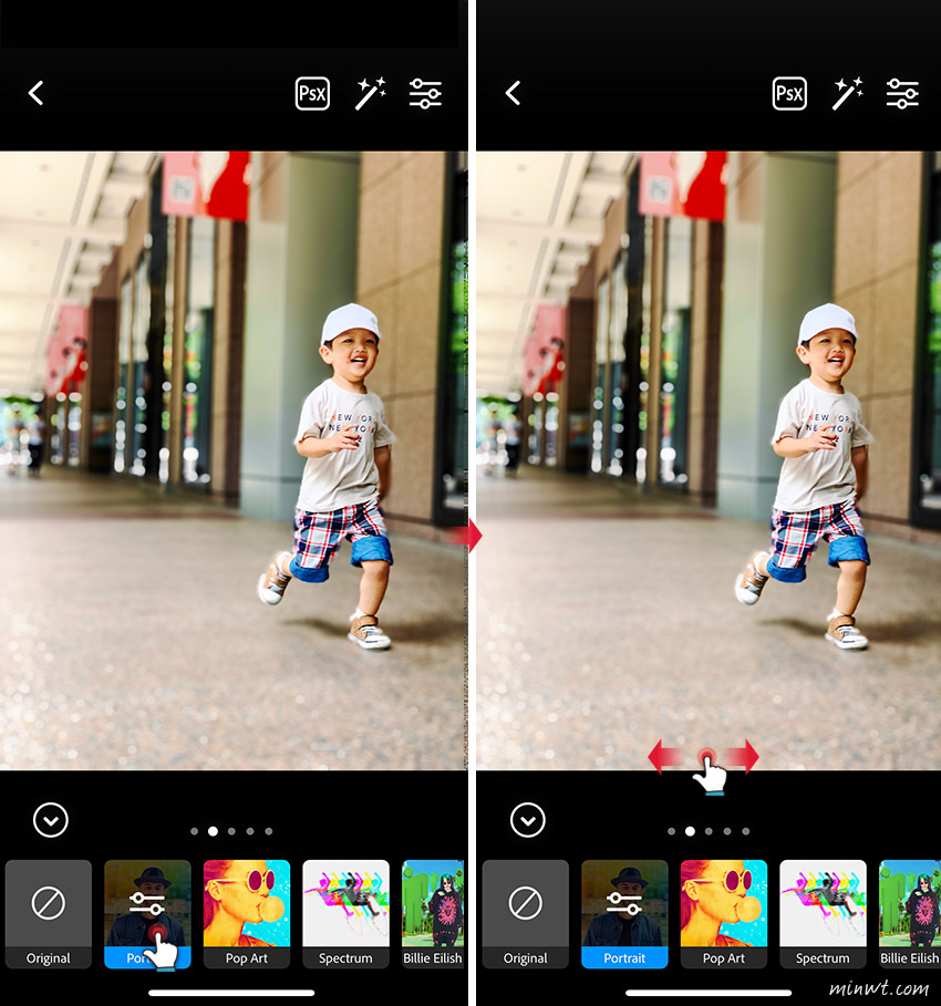 梅問題-Adobe Photoshop Camera APP 用手機也能將影像，輕鬆的套用各種酷炫特效