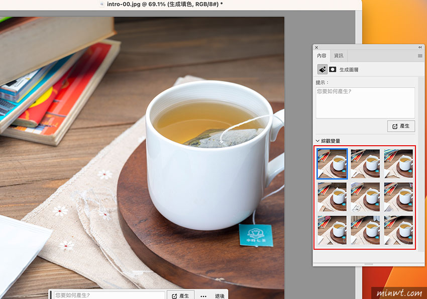 梅問題-Photoshop AI 一鍵搞定!輕鬆延伸背景或移除雜物問題