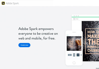 Adobe Spark 免費雲端社群行銷圖片設計工具