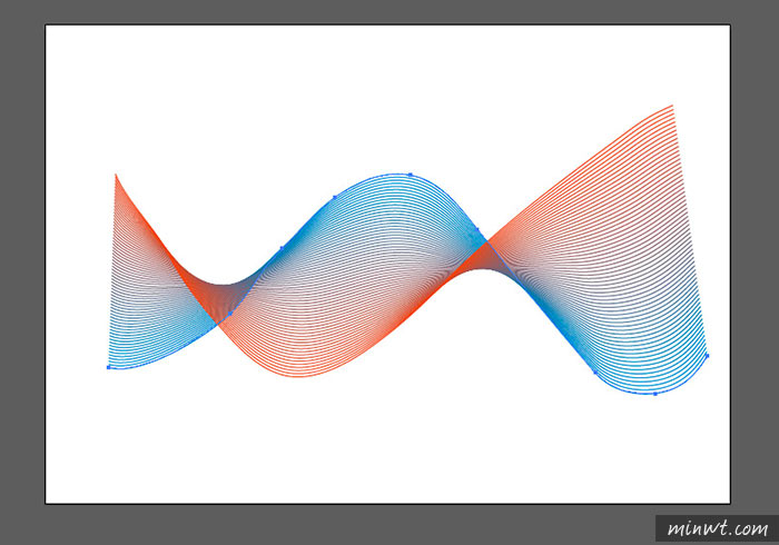 梅問題－[教學]利用Illustrator繪製出動感波浪曲線科技背景