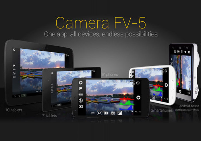《Camera FV-5》將Android手機變成專業數位相機