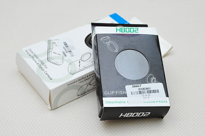 梅問題-手機週邊配件－《H8002 Fisheye》萬用手機魚眼鏡頭