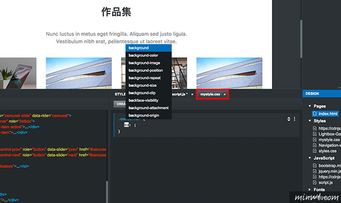 梅問題－Bootstrap Studio 全視覺化Bootatrap編輯器，並支援手動修改HTML、CSS、JS檔