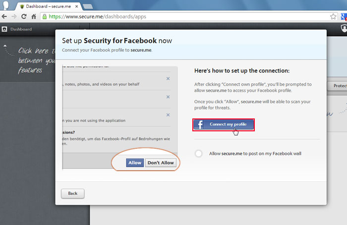 梅問題－《Secure.me》臉書帳號安全檢測器，遠離病毒與惡意連結之苦