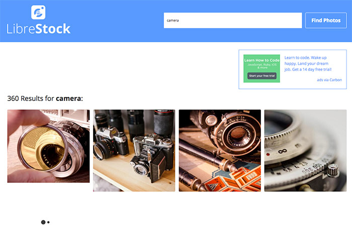 LibreStock 一鍵搜尋所有免費，可商用CC0無版權圖片平台