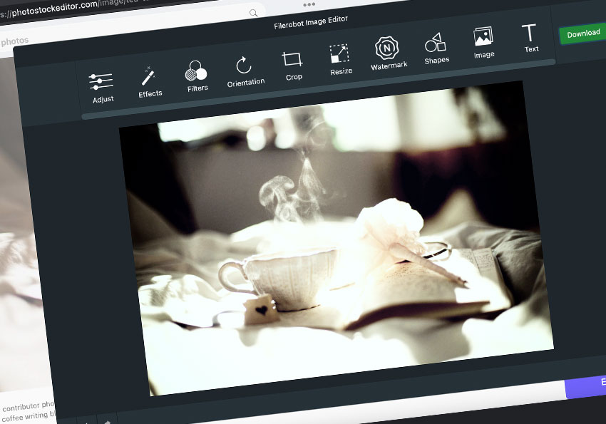 PhotoStock 免費30萬張高畫質可商用的圖庫下載，甚至線上還提供簡易的影像編輯器