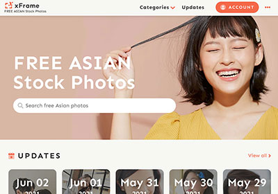 xFrame 由專業攝影師拍攝日系美女情境圖庫，提供高畫質免費下載且可商用(每日限十張)