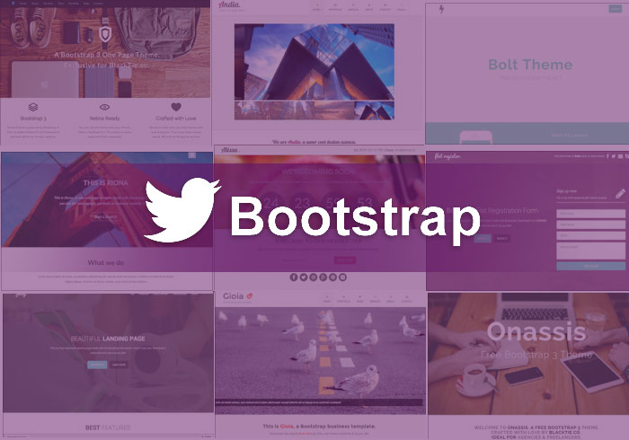 梅問題－15款可商用Bootstrap自適應網頁版型下載