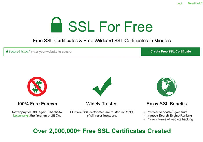 [教學] SSL For Free 免費線上取得網站SSL安全憑證