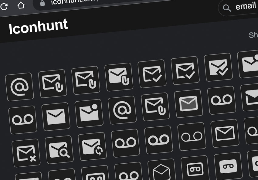 Iconhunt提供超過150,000個！免費開源SVG向量圖示各種圖示應有盡有！
