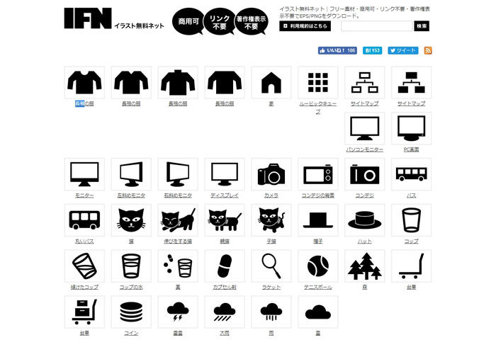 梅問題－IFN illustration各種生活圖示，食、衣、住、行免費下載