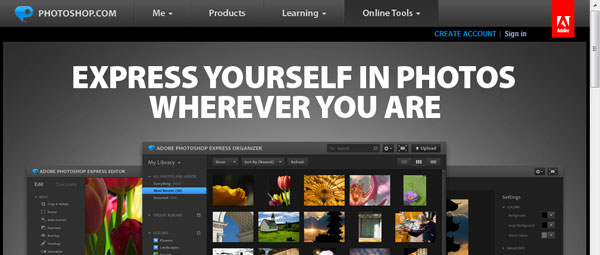 Adobe 官方推出雲端版 Photoshop