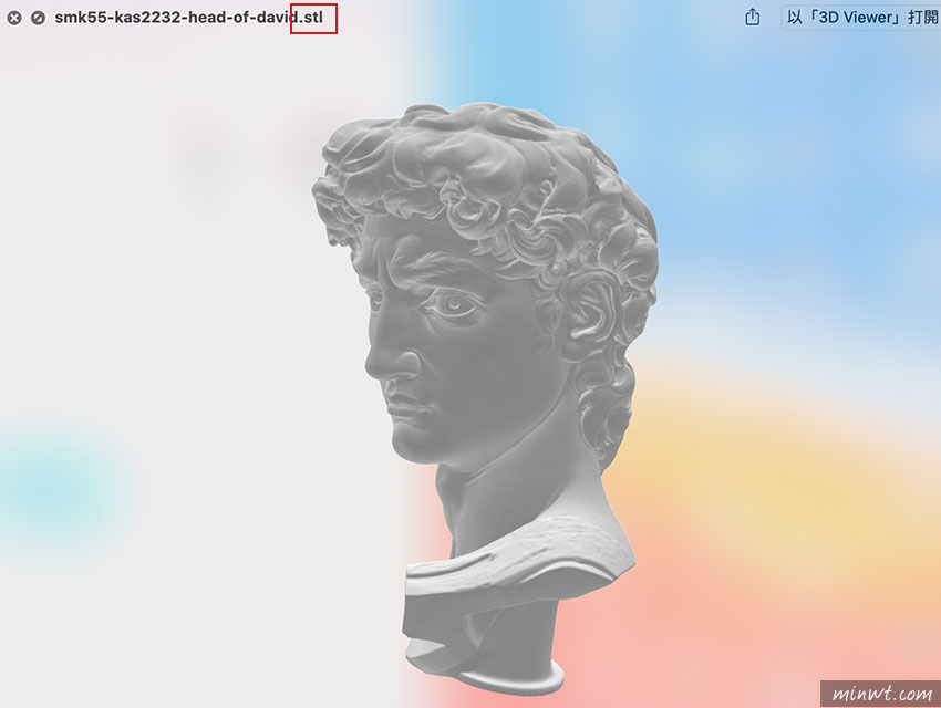 梅問題-Scan the World 收錄上萬個雕像與藝術品的3D檔案，供大家免費下載與列印