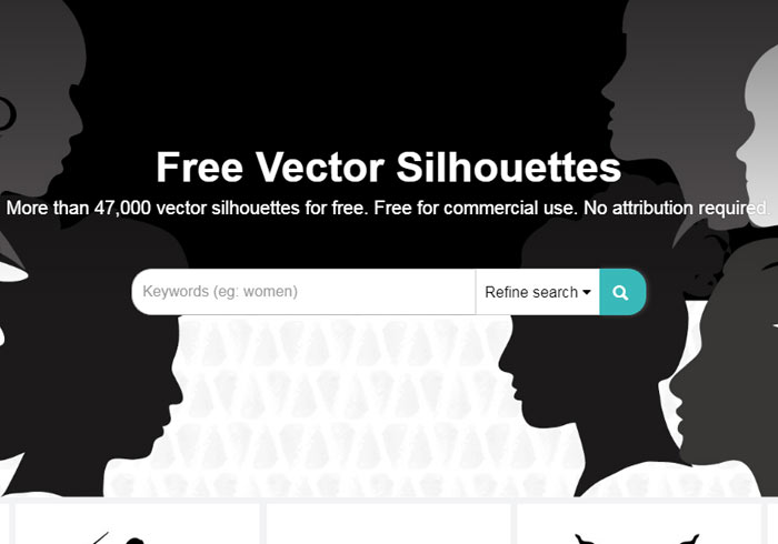 SilhouteetAC 可商用四萬張向量剪影圖片免費下載
