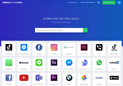 WorldVectorLogo 全球知名企業與品牌的LOGO向量圖檔免費下載