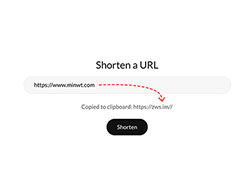 Zero Width Shortener 黑科技！超..超…超…短網址