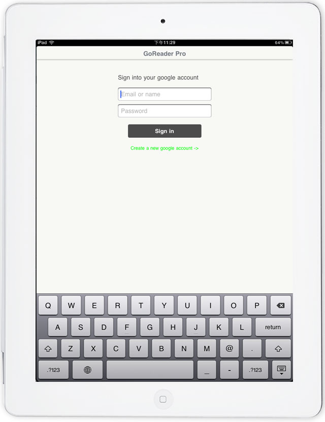 梅問題-iPad應用-GoReaderPro讓iPad直接瀏覽Google閱讀器