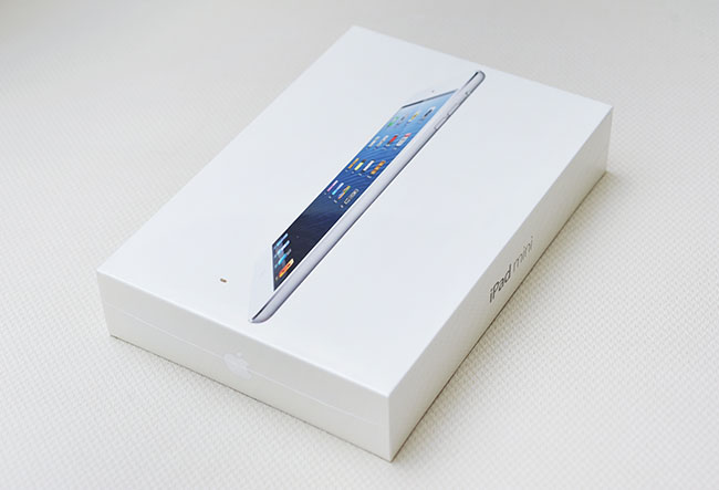 梅問題-一手就可掌握的「iPad mini」小巧好攜帶-開箱與設定