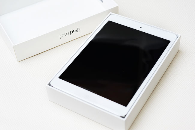 梅問題-一手就可掌握的「iPad mini」小巧好攜帶-開箱與設定