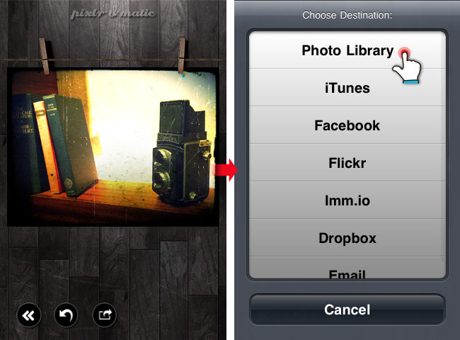 梅問題-iPhone無料應用程式－Pixlromatic製作出各種不同的相片風格