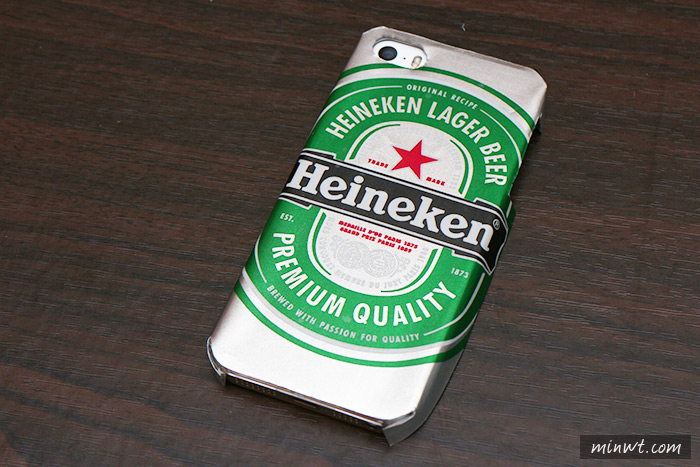 梅問題-《喝完的啤酒罐別丟!!》自製今夏最潮就是要海尼根手機殼