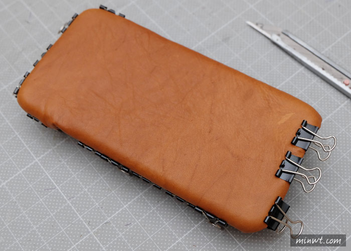 梅問題－自製iPhone6專屬牛皮手機保護殼