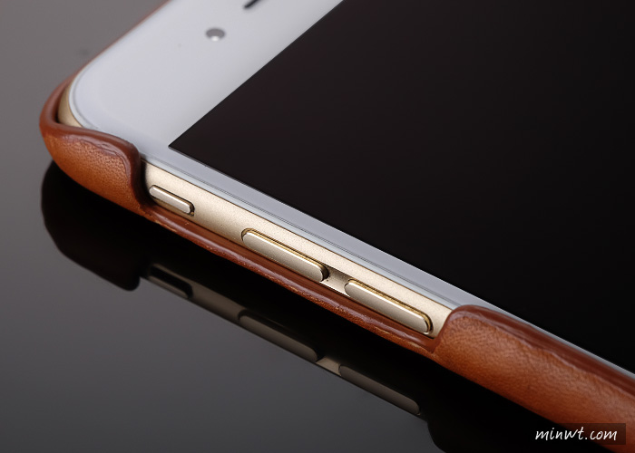 梅問題－自製iPhone6專屬牛皮手機保護殼