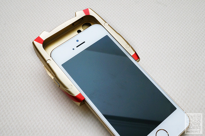 梅問題－《超土組合》iPhone5s土豪金+鋼鐵人土豪金外殼