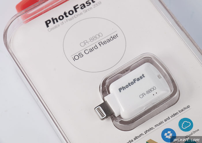 梅問題－PhotoFast推出蘋果專用的讀卡機，解決容量不足的問題