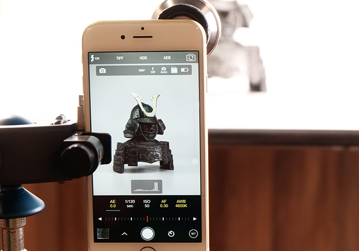 梅問題-「ProCam」讓iPhone拍照就像在操控單眼相機的M模式，可調整快門、ISO、色溫