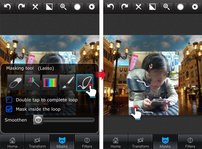 梅問題－即時限免-Superimpose在iPhone下就可輕鬆的去背合成與調色