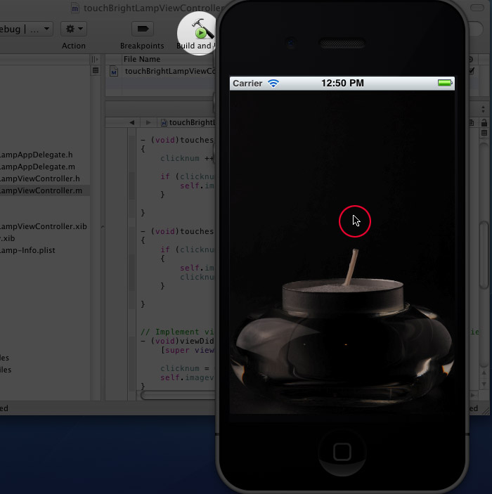 梅問題－xcode教學-自行開發點光明燈App