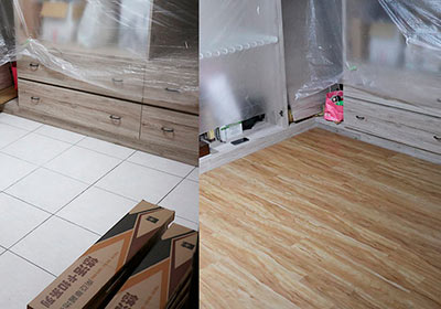[開箱DIY] 南亞悠活卡扣式耐磨地板，自己的地板自己舖