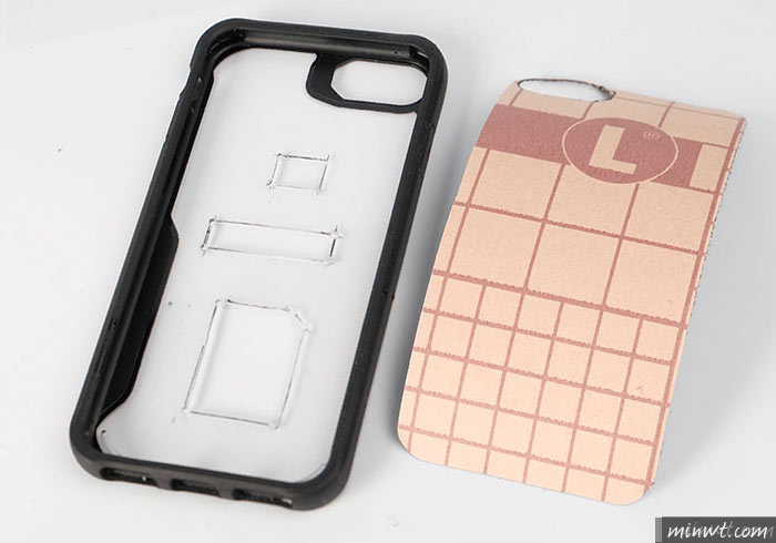 梅問題－[DIY]手作iPhone三合一(SD、SIM、插針)收納真皮保護殼，外出不怕再忘了帶記憶卡