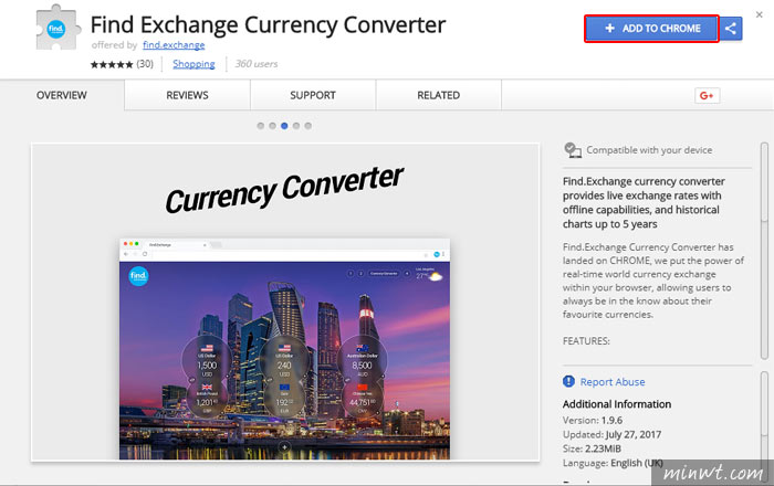 梅問題－Find.Exchange打開瀏覽器，即時顯示世界各國匯率