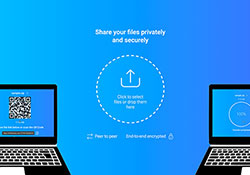 ToffeeShare 透過瀏覽器，就能點對點加密的相互傳送檔案，檔再大也不怕
