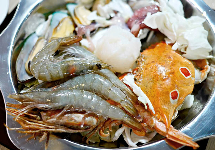 梅問題－[美食] 洋夫人螃蟹天使紅蝦海鮮乾鍋買一送一，牛排、火鍋也超好吃！(捷運葫洲站)